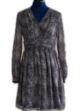 Chiffon semi-formal dress